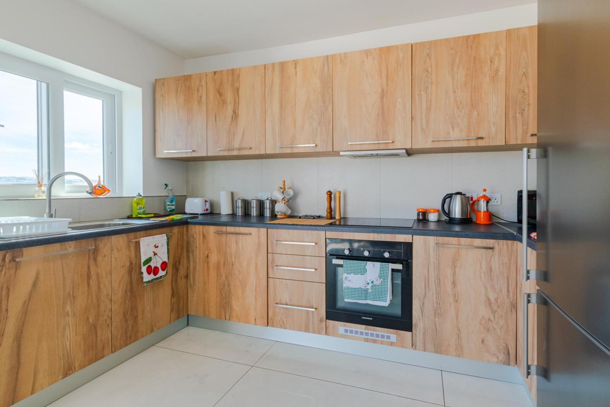 New Spacious Apartment With Amazing View Bugibba 圣保罗湾城 外观 照片